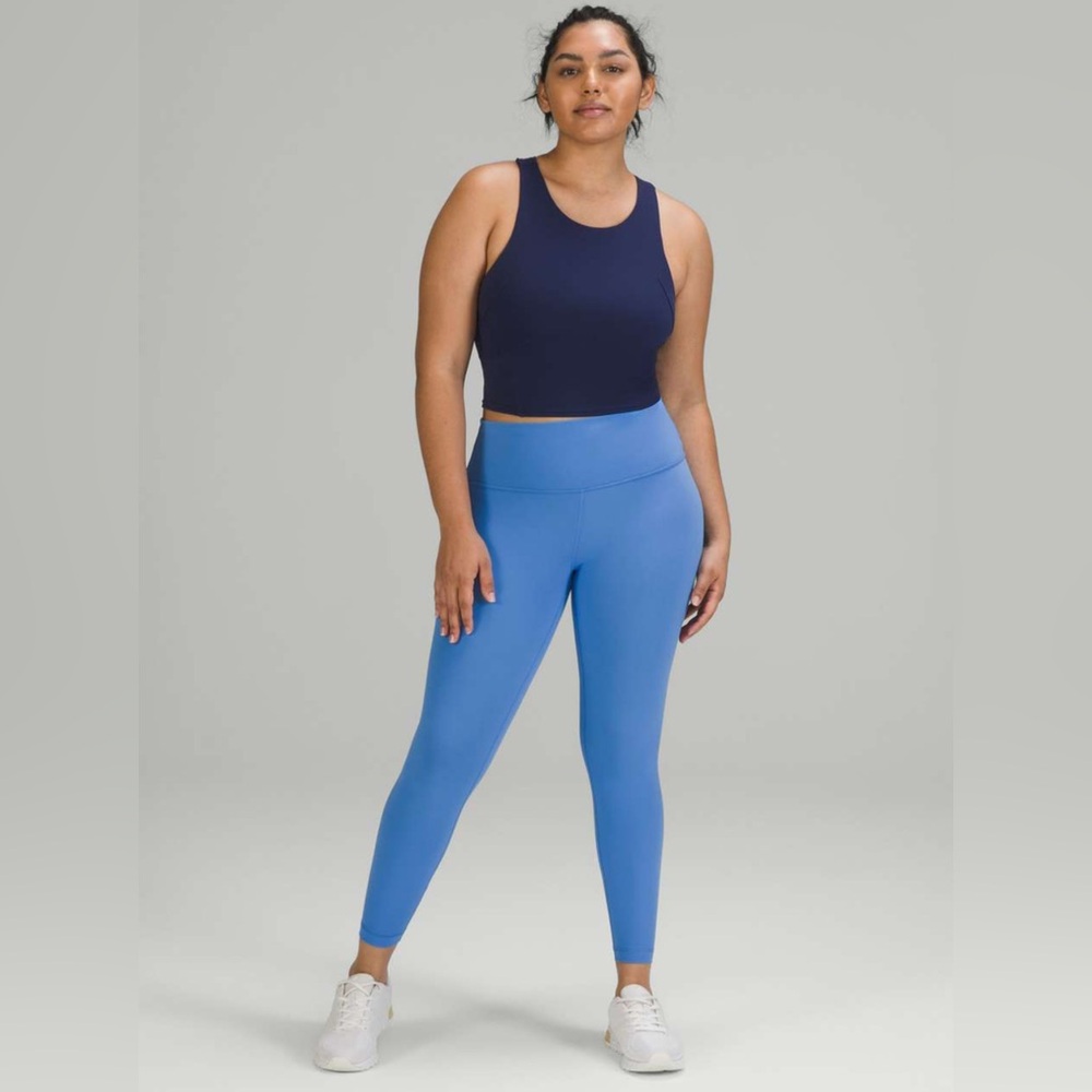 NWOT Lululemon Wunder Train High-Rise Tight 25" Blue Nile - Picture 5 of 11